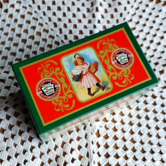 VTG Recipe Tin Collectible Decorative H.J. Heinz Co. Advertising - Picture 4 of 12